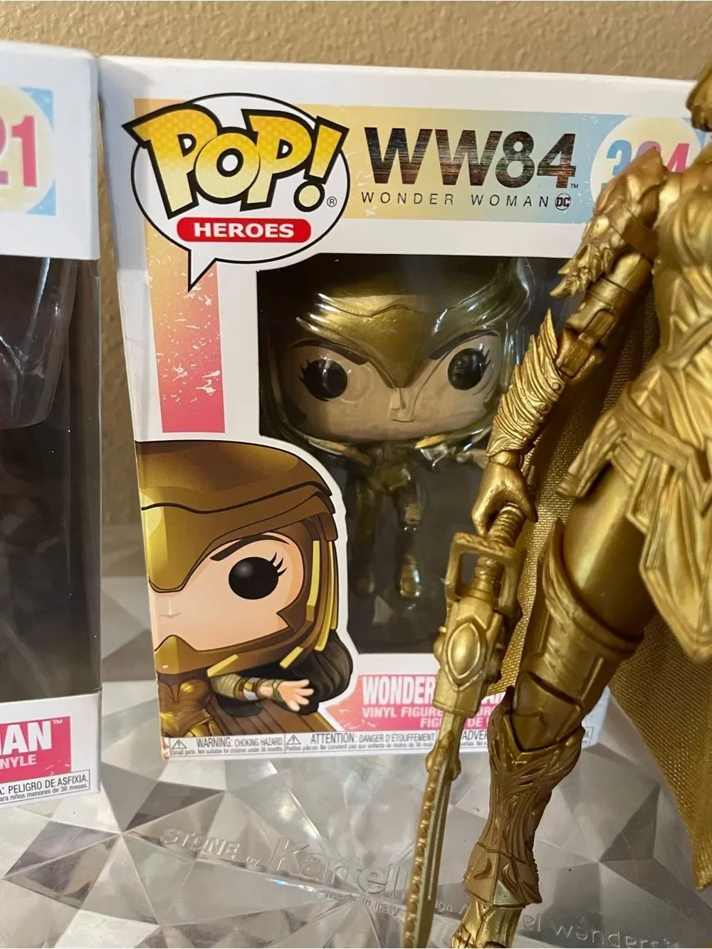 McFarlane Toys Wonder Women Figures Wonder Women WW84 Funko Pops Lot